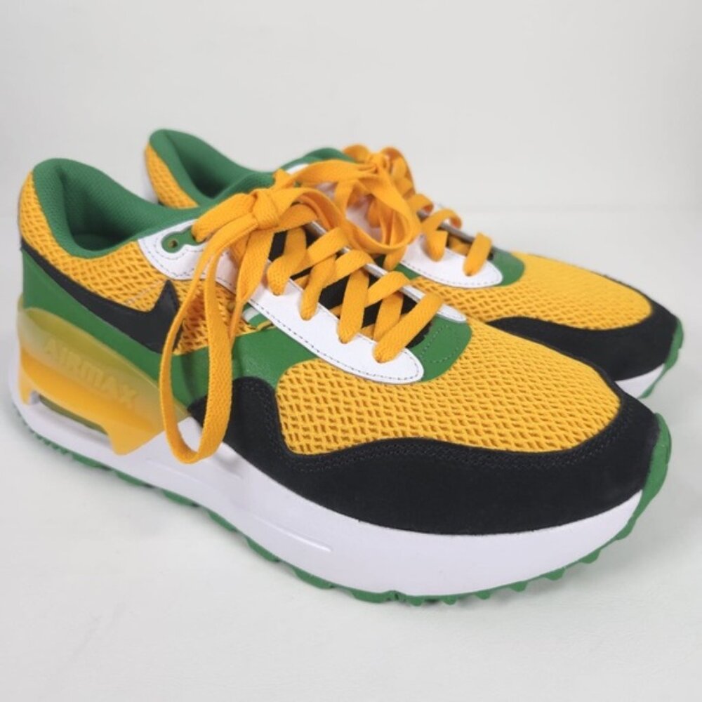 NWOT NIKE AIR MAX SYSTM OREGON DUCKS UNISEX Sneakers Shoes DZ7738-700 Size 8